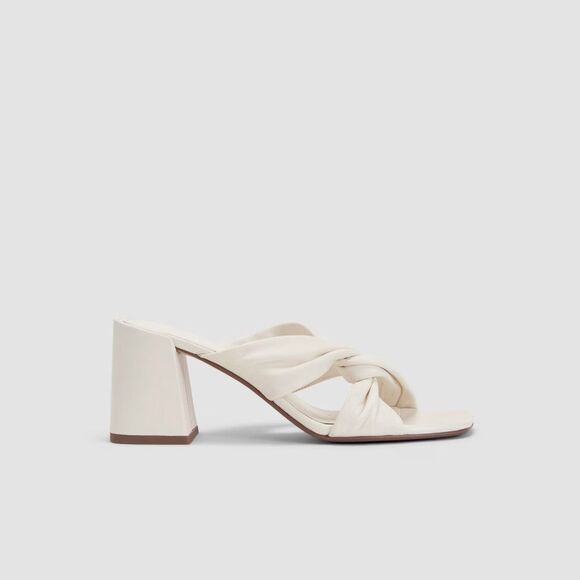 Everlane The Day Twist Heel in Cream - Picture 5 of 9